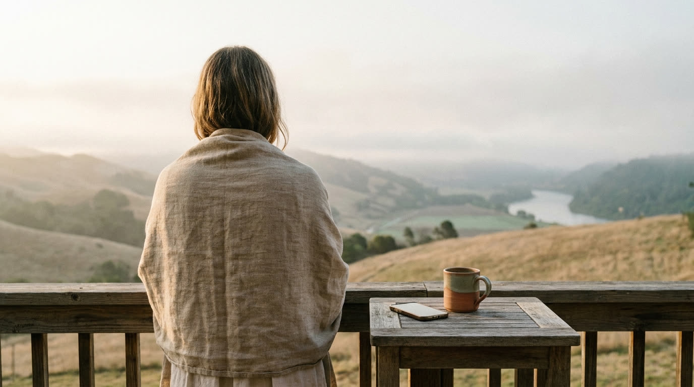 Il tuo ospite non compra "yoga". Compra di smettere di sentirsi sull'orlo del burnout.